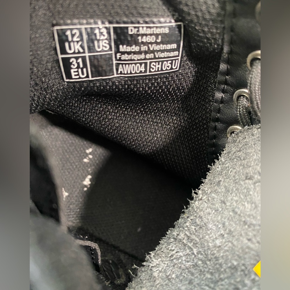 DR. MARTENS Leather Girls Boots - Picture 7 of 7